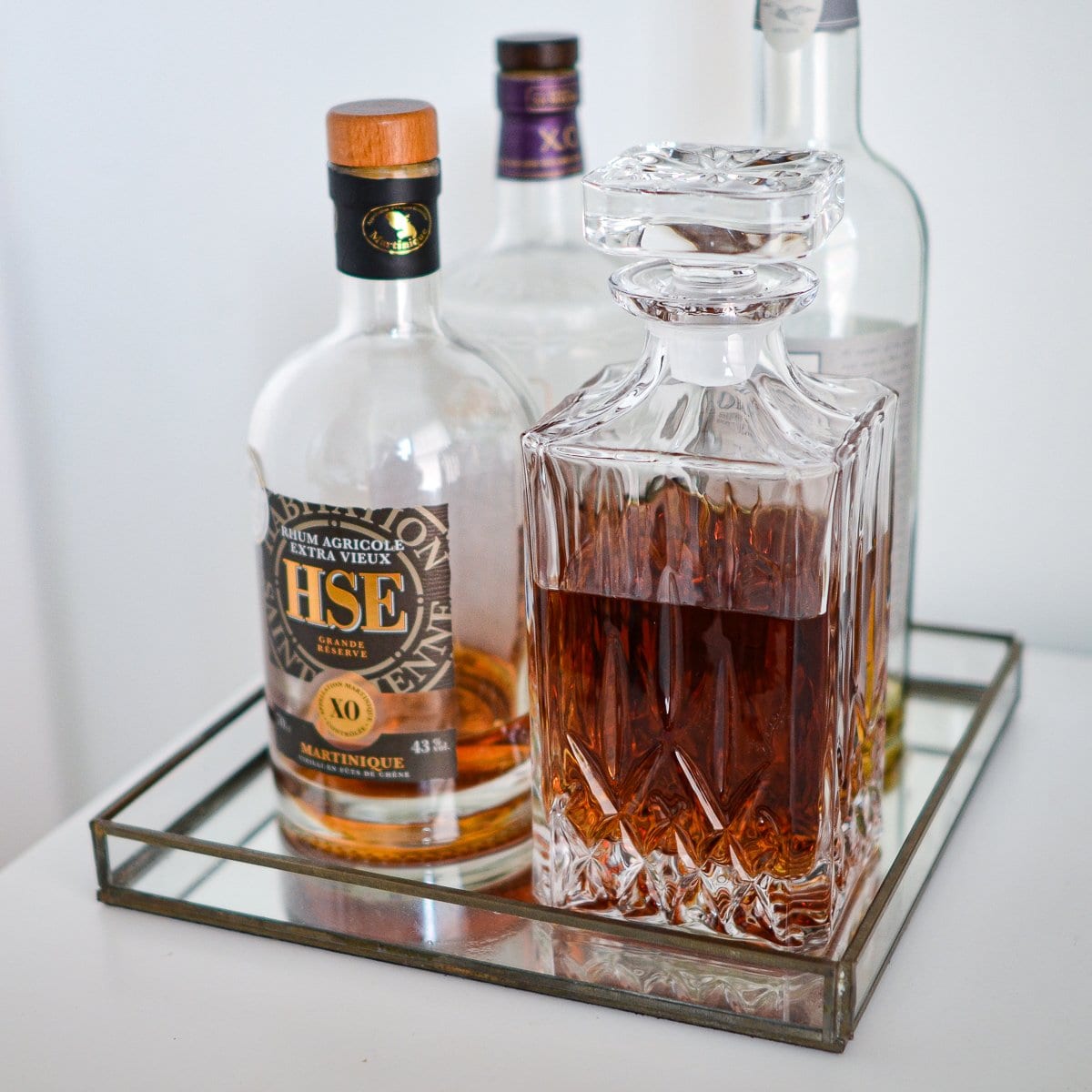 Classic Etched Decanter