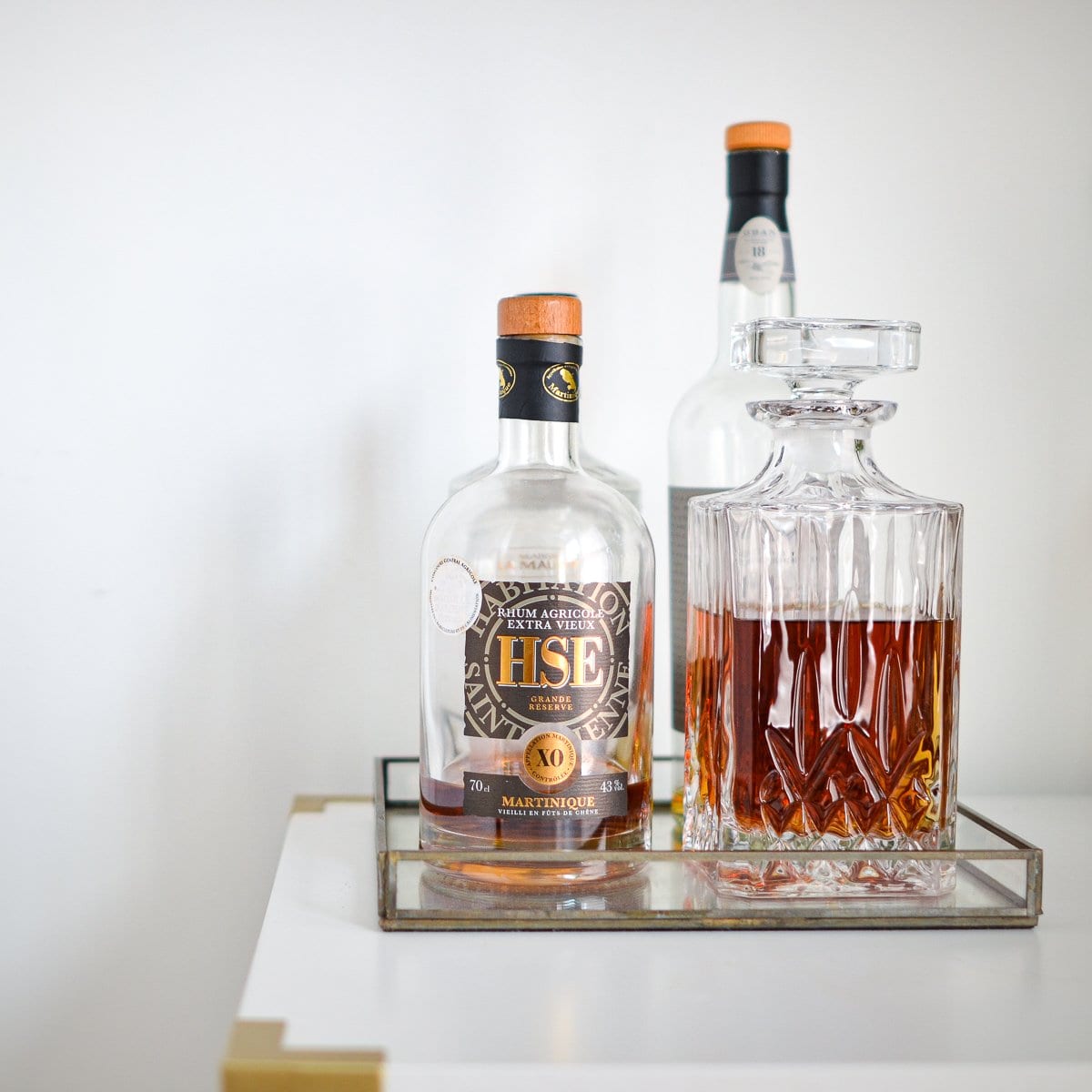 Classic Etched Decanter