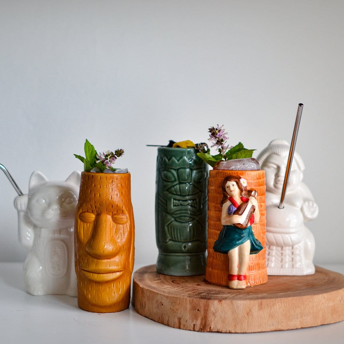 Moai Easter Island Tiki Mug