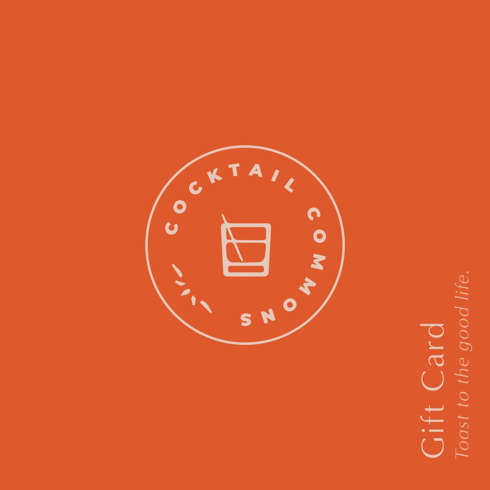 Gift Card (Orange/Peach)